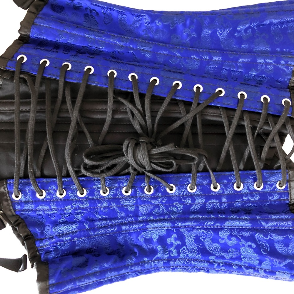 Stunning Silk Victorian Corset - Picture 2 of 8